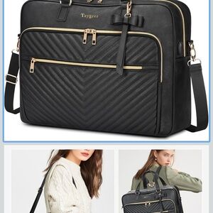 Black laptop Bag  used once.  like new